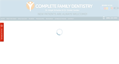 Desktop Screenshot of completefamilydentistry.org